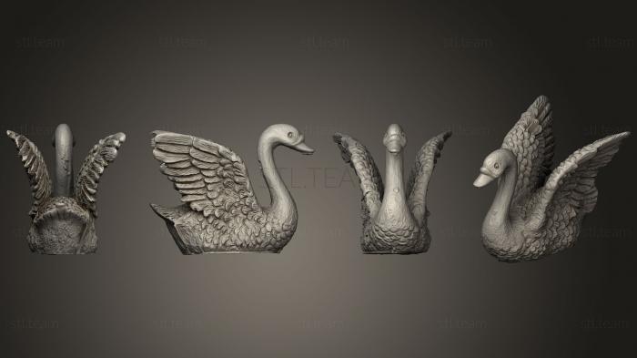 Статуэтки животных Лебедь 1